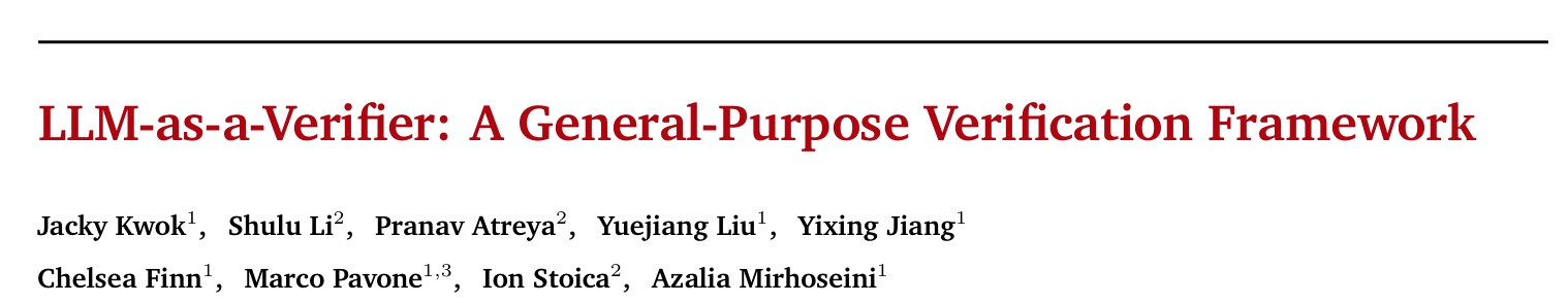 LLM-as-a-Verifier：把验证本身变成可扩展的新轴